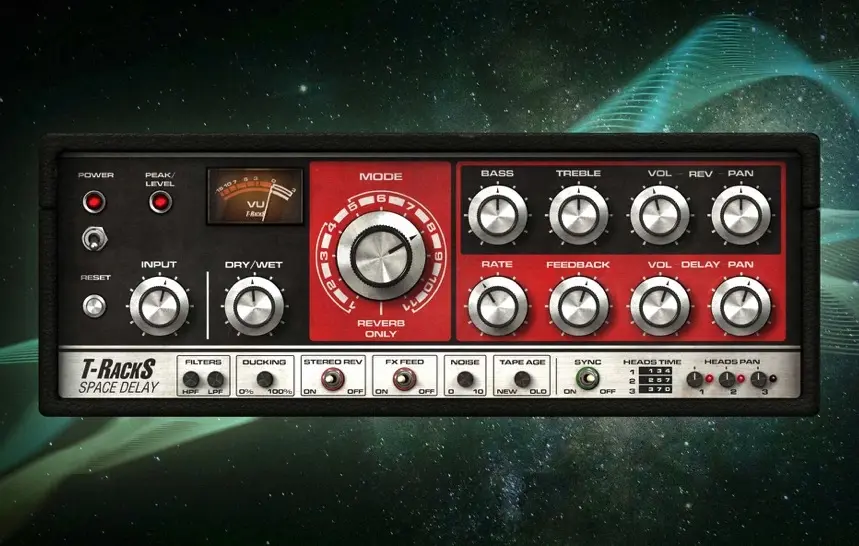 Space Delay : une émulation du Roland RE-201 Space Echo chez IK Multimedia