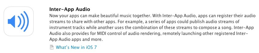 Audio inter-app dans iOS 7 : Audiobus déjà obsolète ?