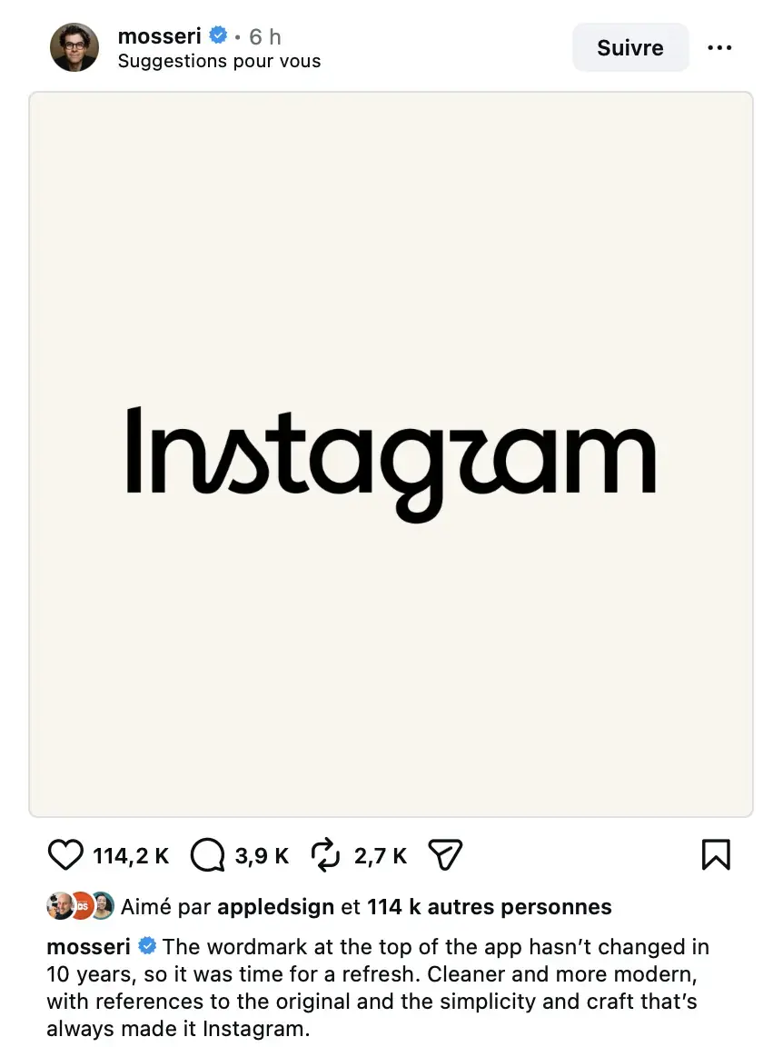 Instagram change son logotype&nbsp;: et c'est le drame&nbsp;!