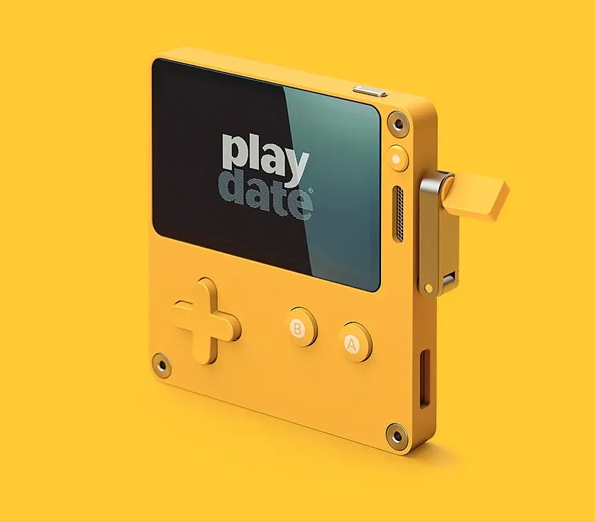 Playdate : l'adorable console de poche à 149$ de Panic arrive en 2020 (avec une manivelle)