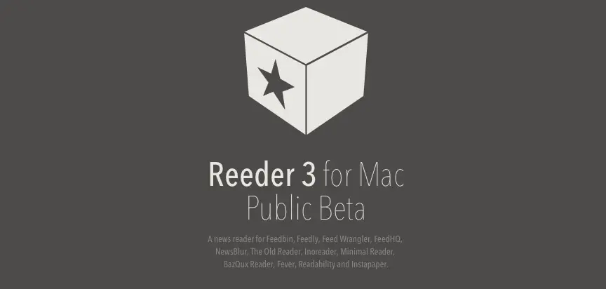 Une bêta publique pour Reeder 3 sur Mac est disponible