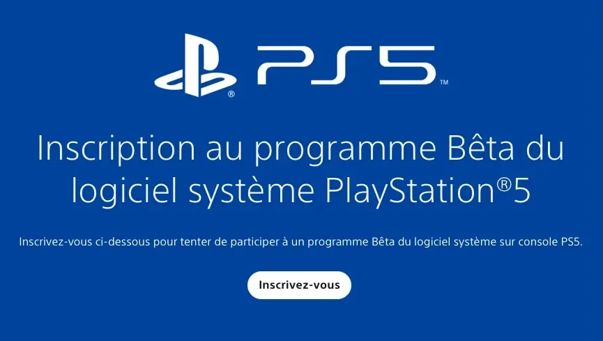 Sony lance un programme bêta pour la PlayStation 5