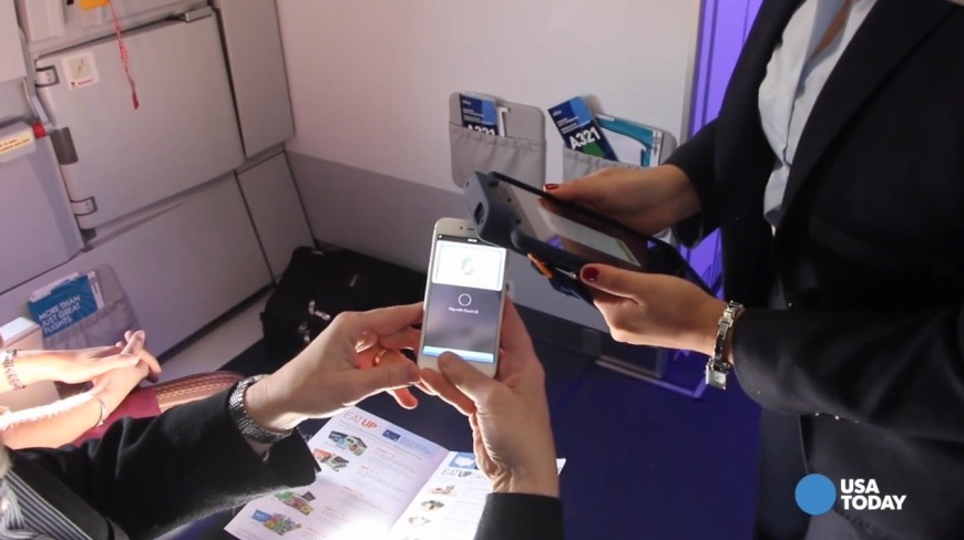 Apple Pay s'envoie en l'air pour la première fois avec JetBlue