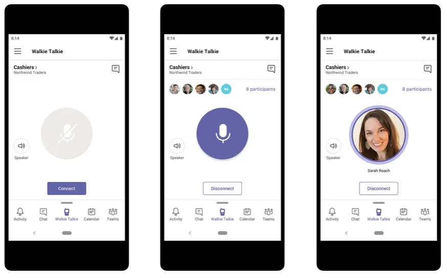 Bientôt une fonction talkie-walkie pour Microsoft Teams