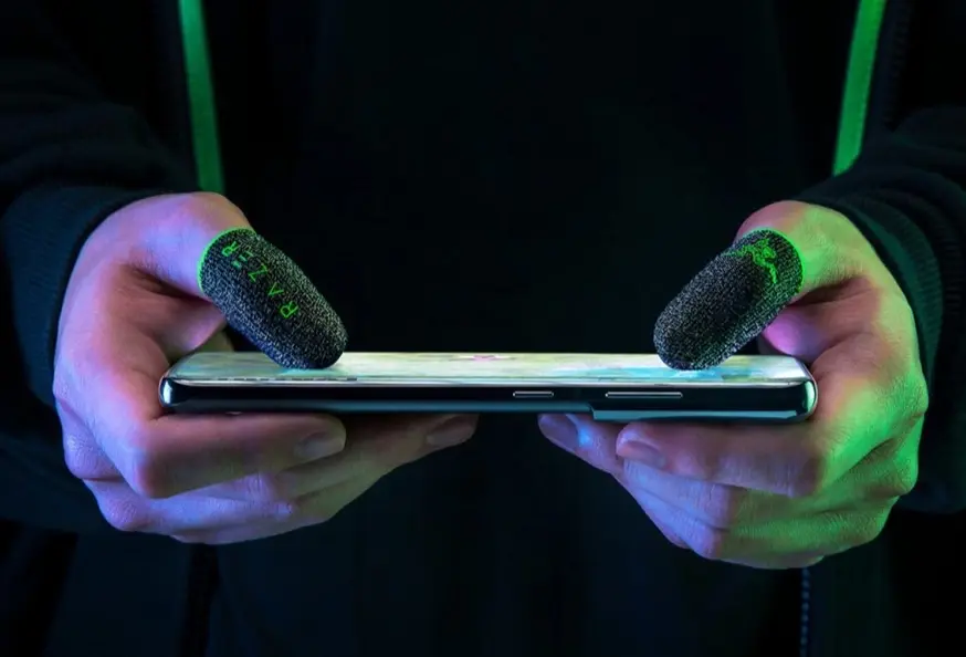 Des manchons de doigt anti-transpiration chez Razer