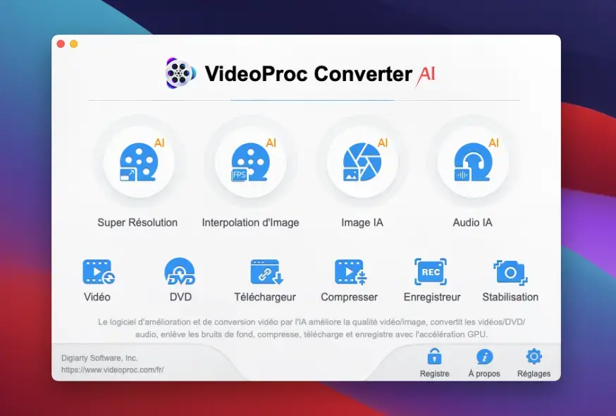 VideoProc&nbsp;: Transformez vos vid&eacute;os et images basse r&eacute;solution en qualit&eacute; 4K (licence &agrave; vie &agrave; -55 %)