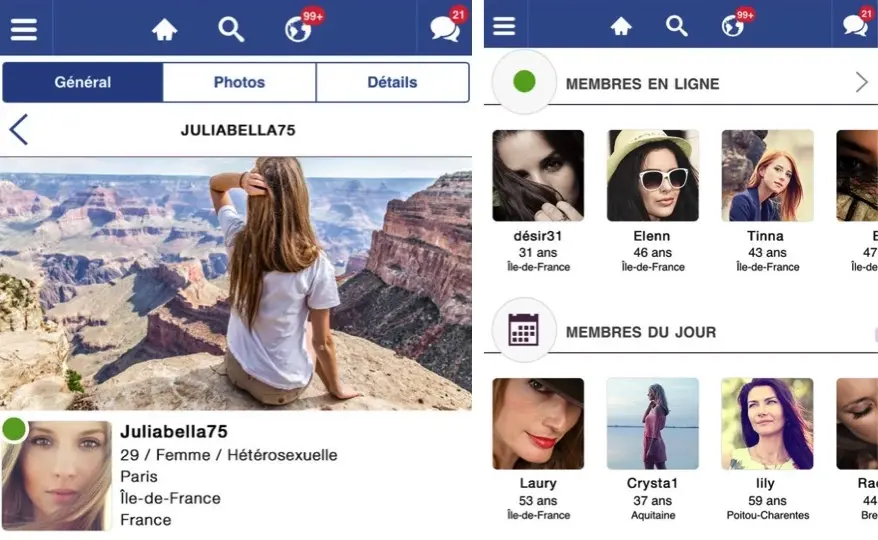 Rencontres extra-conjugales discrètes : Gleeden propose un écran de démarrage "à la Facebook"