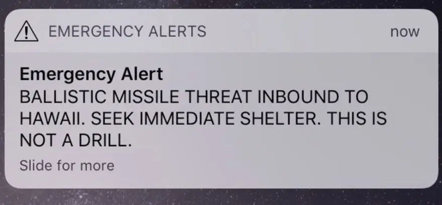 Les smartphones ont créé un énorme mouvement de panique à Hawaii (alerte au missile)