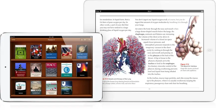 Les manuels scolaires iBooks disponibles dans plus de 50 pays