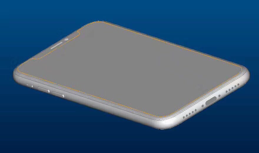 iPhone 8 : de nouveaux schémas mettent en lumière un capteur supplémentaire sur la façade