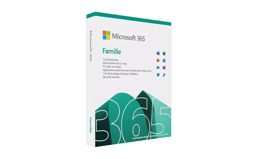 Microsoft 365 Famille à 63€ (-36€), parfait pour la rentrée