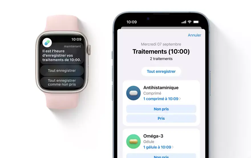 watchOS 9 : récapitulatif des principales nouveautés (cadrans, économie d'énergie, Traitements)