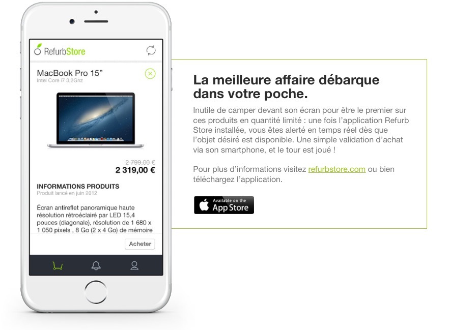 Mac4Ever lance le nouveau "RefurbStore", avec une app mobile et de nombreuses options !