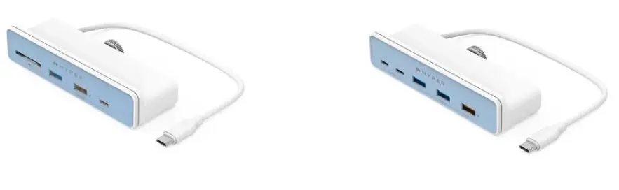 Deux hubs USB-C conçus pour l'iMac M1 chez Hyper