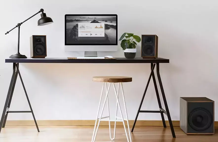 Test express du kit 2.1 Klipsch ProMedia Heritage : un look vintage et des basses pour 349€