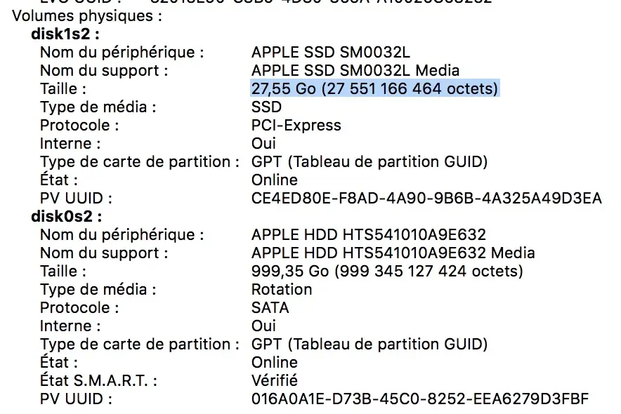 Nouveaux iMac : le Fusion Drive 1To contient un SSD (un peu) plus gros