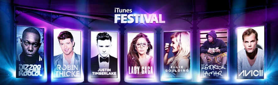 iTunes Festival, mis à jour sur iOS, débarque sur l'Apple TV