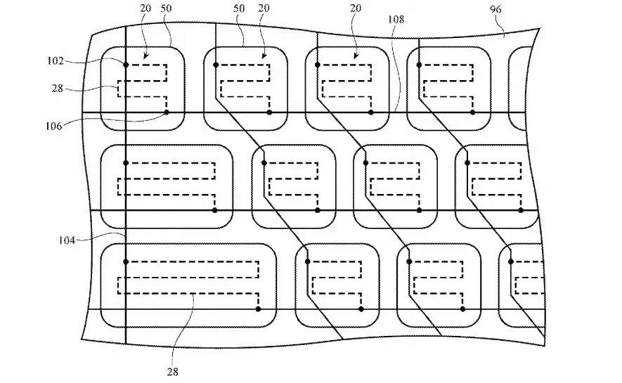 Et si le bracelet de l'Apple Watch vibrait grâce à de l'encre piézoélectrique ? [brevet]