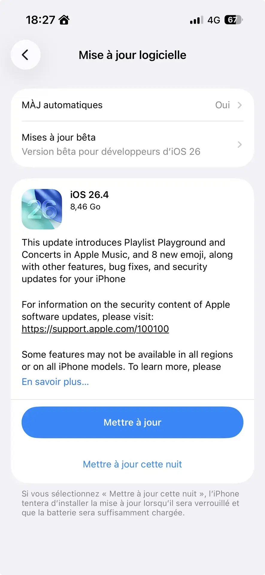 iOS 26.4, iPadOS 26.4, macOS 26.4 en approche&nbsp;! (et les autres syst&egrave;mes aussi)