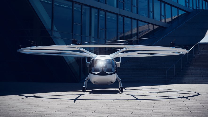 Vivatech 2022 : le Volocopter -taxi volant autonome- survolera Paris aux JO 2024