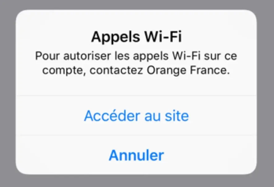 Orange rencontre des problèmes avec les appels Wi-Fi et 4G sur les iPhone XS/XS Max