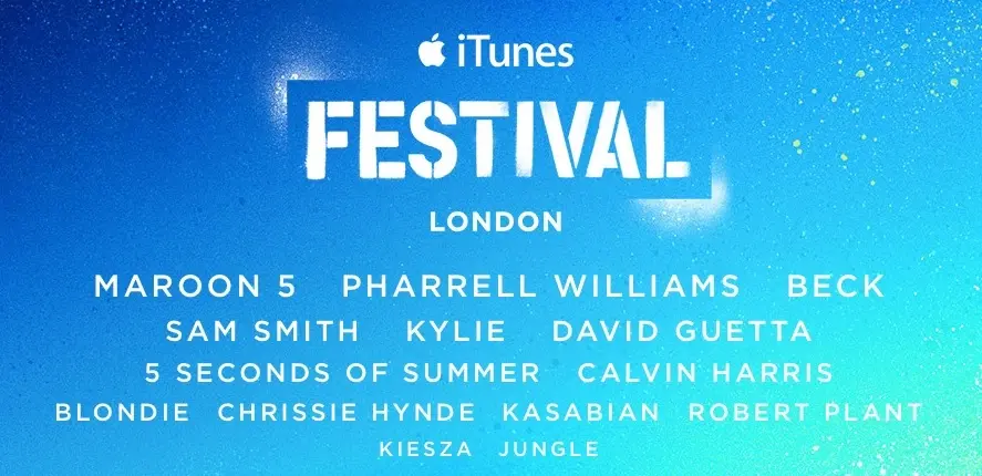 Maroon 5, Pharrell Williams, Calvin Harris et bien plus à l'iTunes Festival 2014