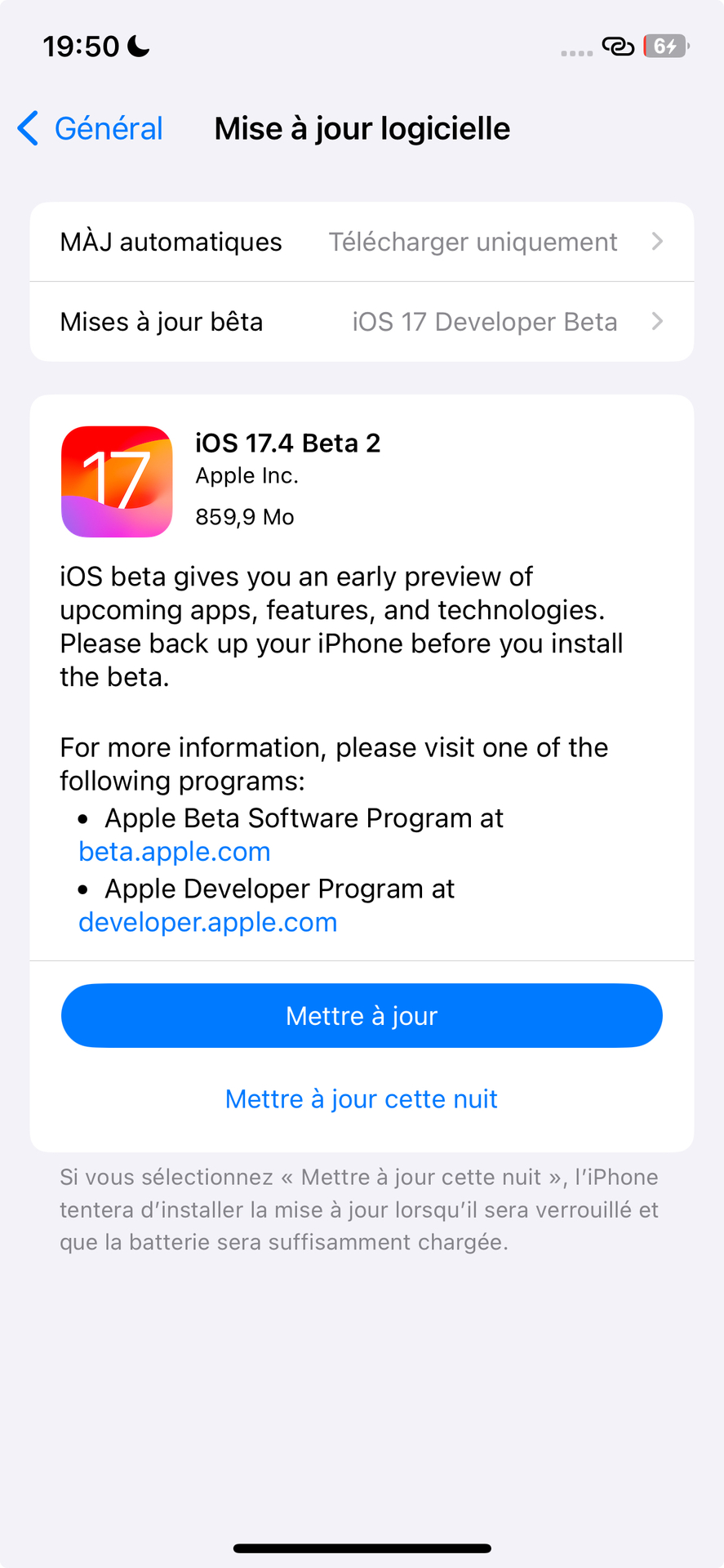 Les bêtas d'iOS 17.4, iPadOS 17.4, watchOS 10.4, tvOS 17.4, macOS Sonoma et visionOS sont dispo !