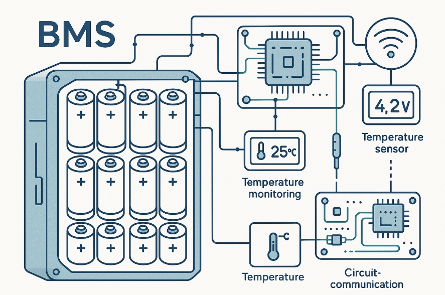 BMS v&eacute;hicule &eacute;lectrique