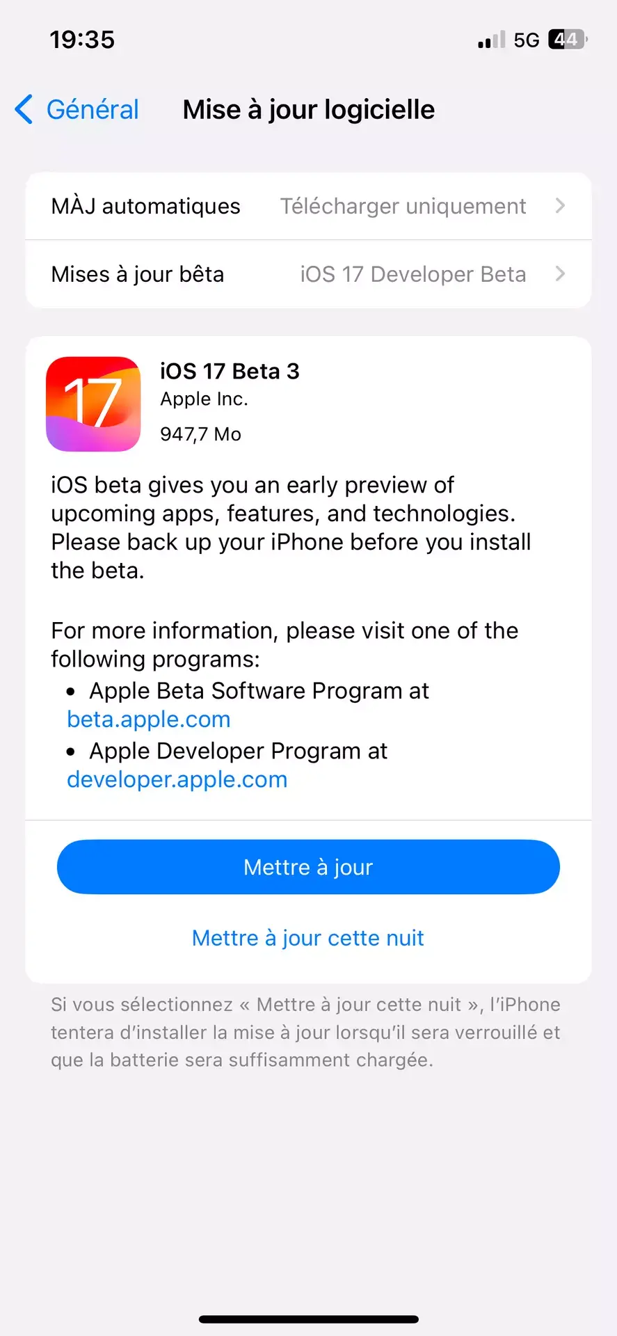 Les bêtas 3 d'iOS 17, iPadOS 17, macOS Sonoma, watchOS 10 et tvOS 17 sont dispos !