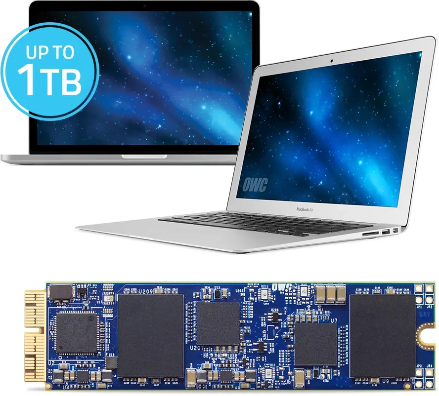 Premiers tests mitigés des SSD de remplacement pour MacBook Air/Pro post-2013