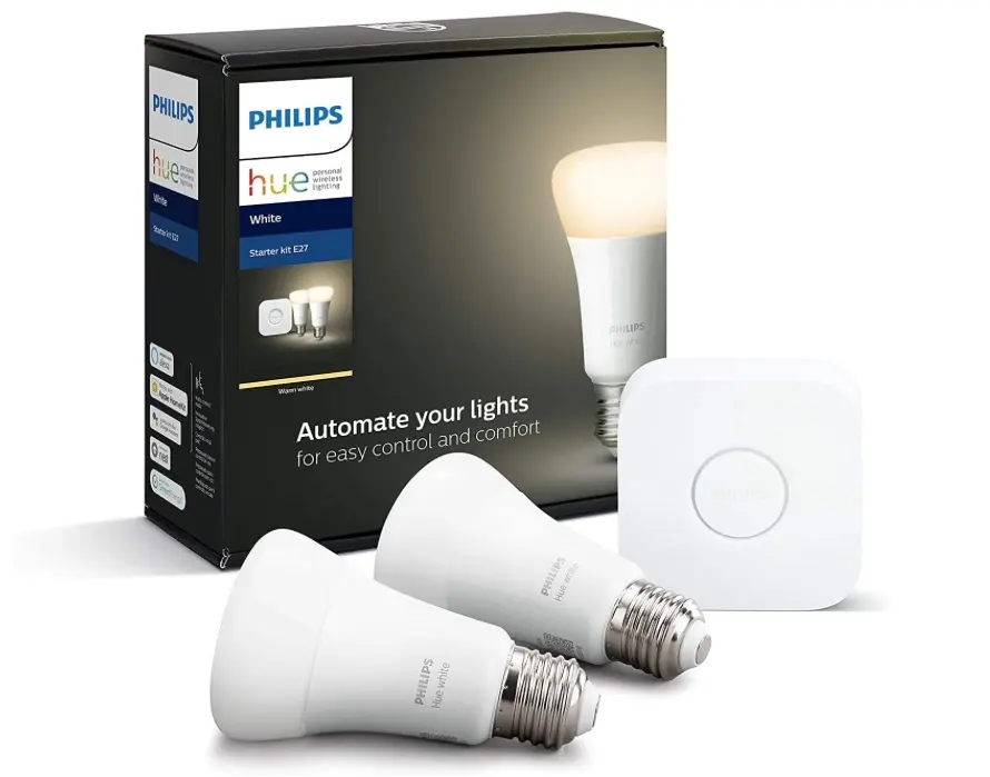 Soldes : kit de démarrage Philips Hue/Amazon à 99€, pont Philips Hue HomeKit à 49€