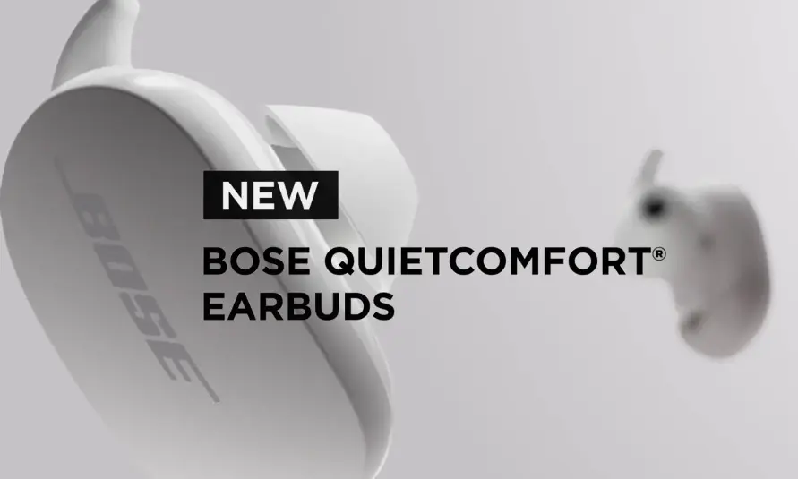 Les Bose QuietComfort Earbuds fuitent en vidéo