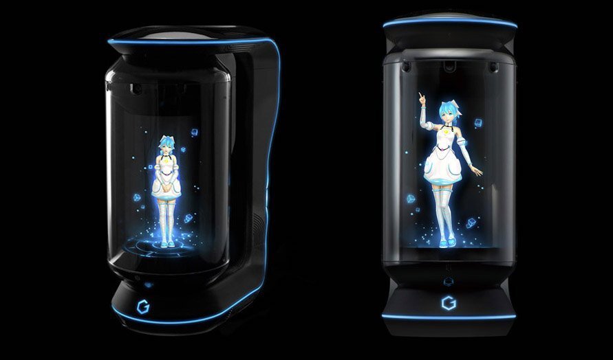 Gatebox : une maison en forme de Mac Pro pour les assistants virtuels en 3D