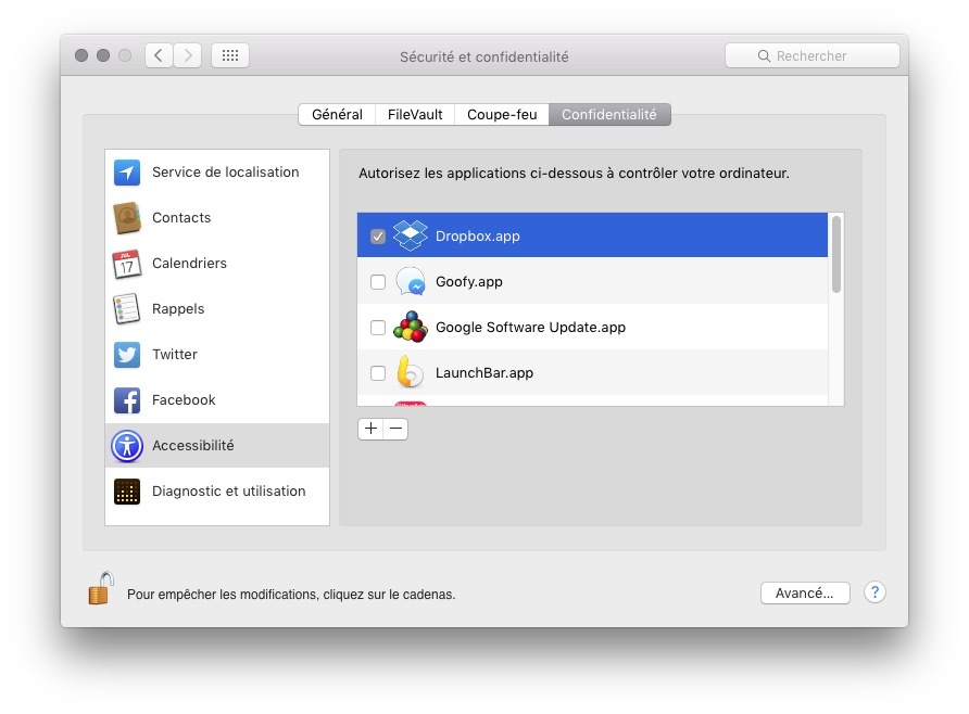 DropBox utilise des méthodes de pirate pour prendre le contrôle de votre Mac (MAJ)