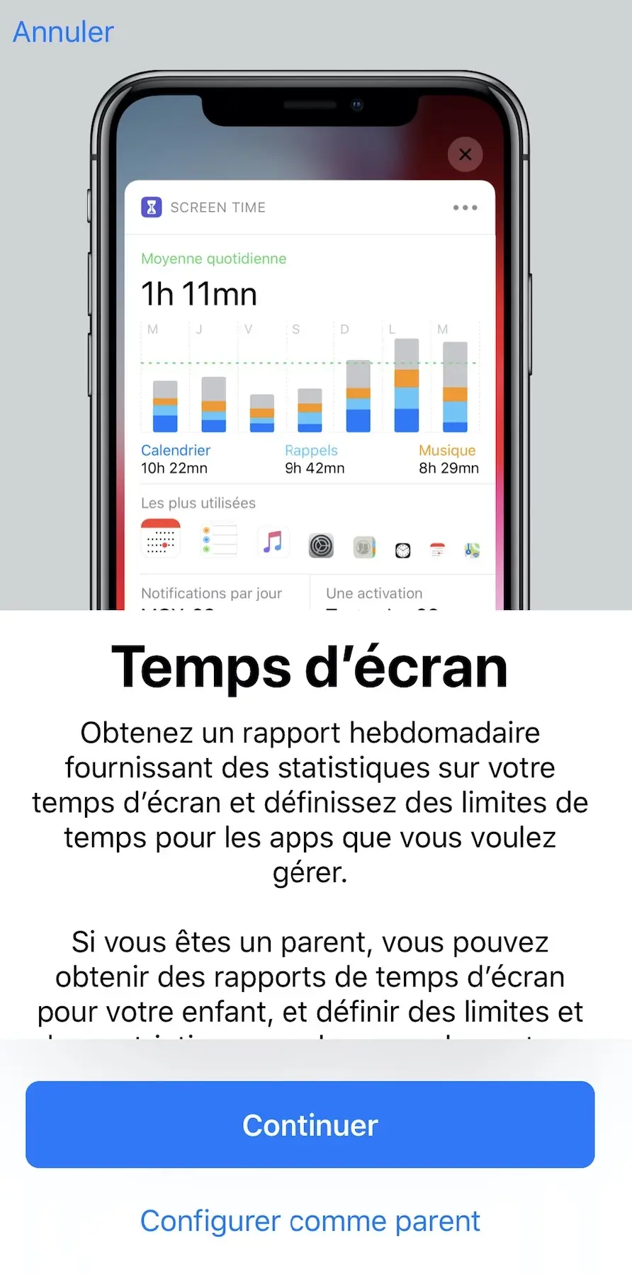 Les (toutes) petites nouveautés d'iOS 12 Beta 2