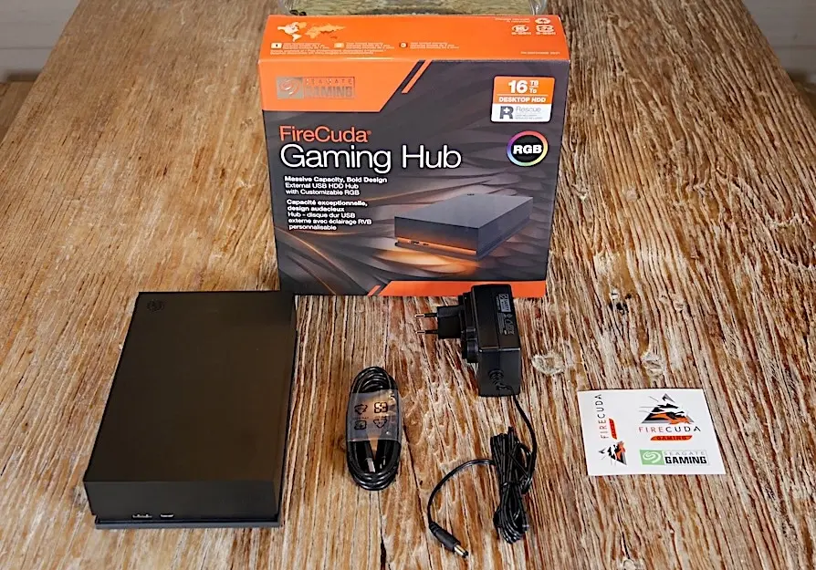 Test express des Seagate FireCuda Gaming Hub et Gaming Hard Drive