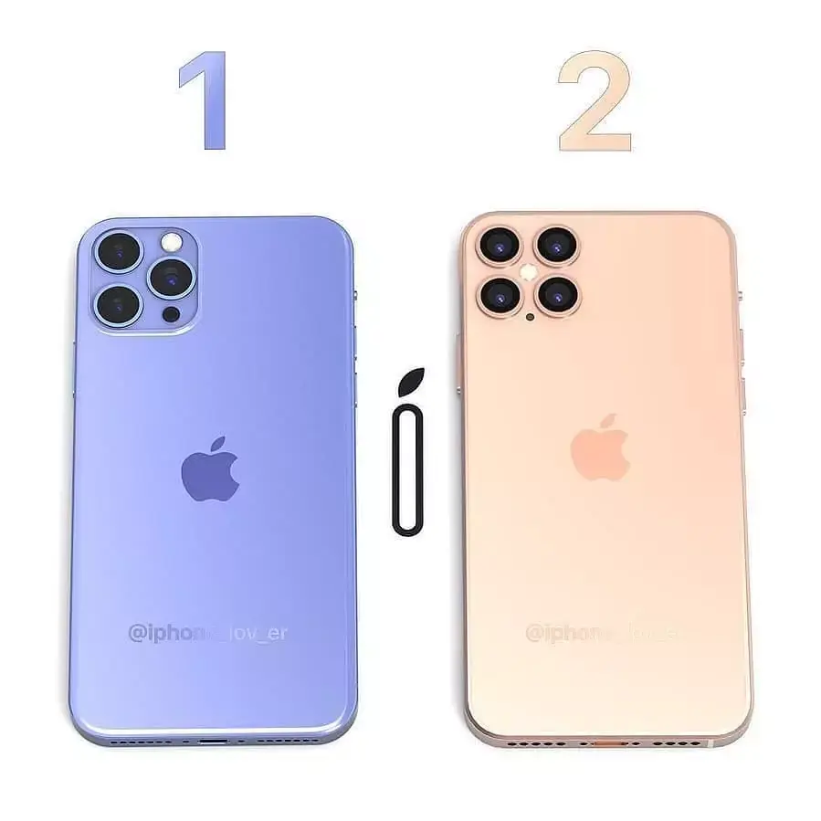 Concept iPhone 2020 : le triple ou quadruple capteur dans tous les sens ?