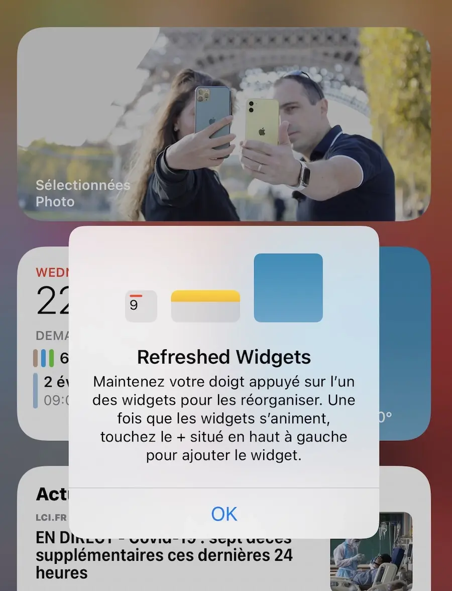 Les nouveautés d'iOS 14 beta 3 : nouvelle icône musique, widget horloges etc.