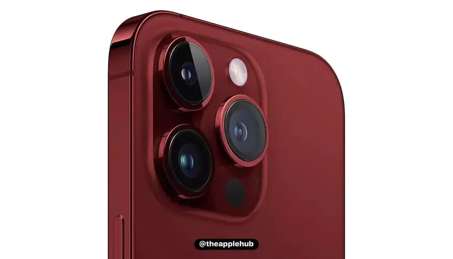 iPhone 15 Pro Dark Red