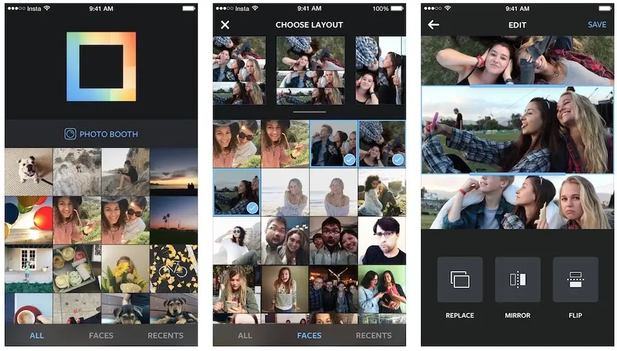 Des collages photo faciles sur iOS avec Layout, par Instagram