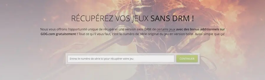 GOG "dématérialise" les jeux vidéos en boite