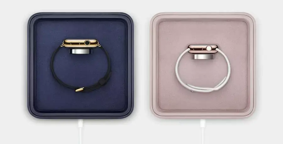 Coup d'oeil sur les écrins de l'Apple Watch Edition (+ quelques précisions sur les couleurs)