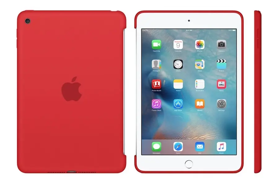 Plus de Smart Case pour l'iPad mini 4, mais une coque en silicone compatible avec la Smart Cover