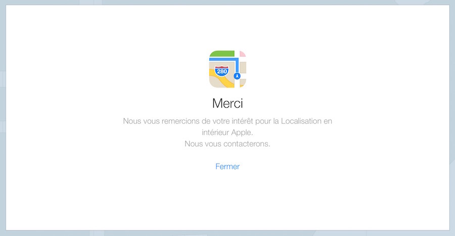 Maps Interieur : le service de localisation "indoor" d'Apple apparait sur le net