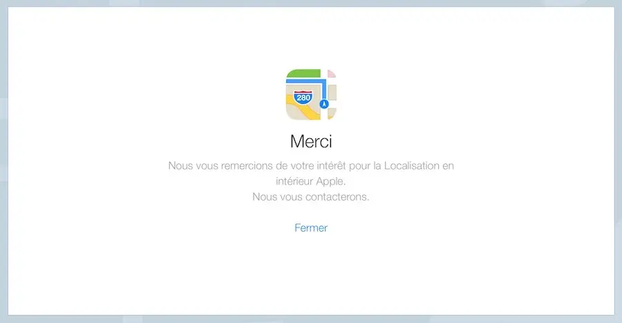 Maps Interieur : le service de localisation "indoor" d'Apple apparait sur le net