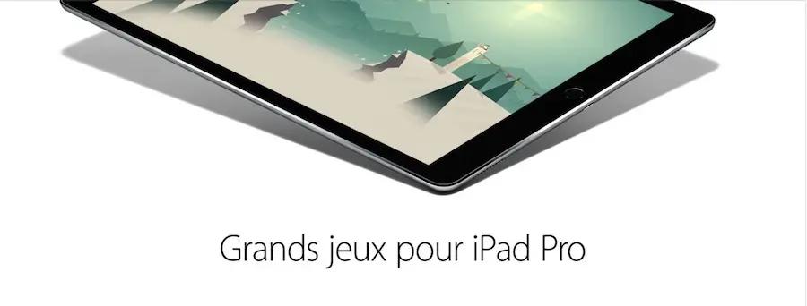 Les apps optimisées pour iPad Pro à l'honneur dans l'App Store