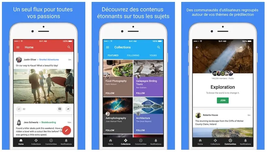 Dixième version majeure pour l'application Google sur iOS