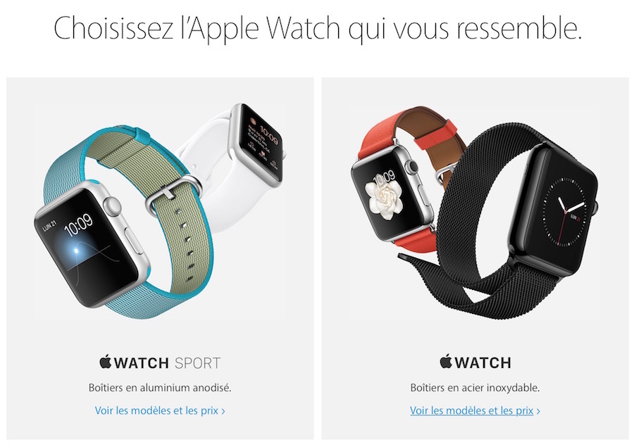 L'Apple Watch Edition se fait discrète dans l'Apple Store