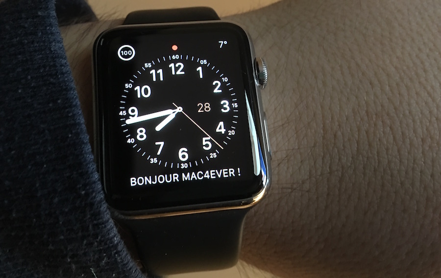 Monogram Plus personnalise (gratuitement) les cadrans de l'Apple Watch