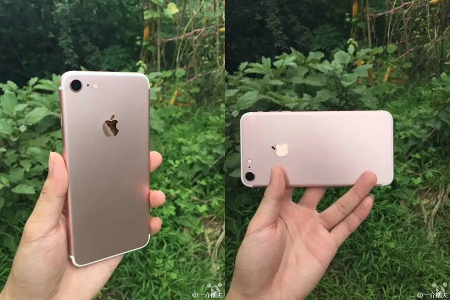 Les iPhone 7 et 7 Plus se montrent ensemble en photo